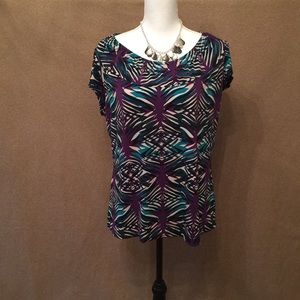 🌻 Worthington Multi-Color Top 🌻